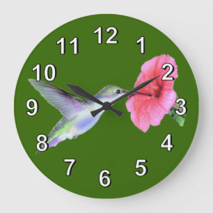 Humming Bird Wall Clock