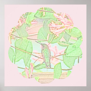 Humming on Honey Poster