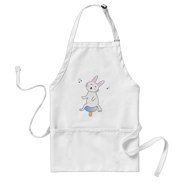 Humming Rabbit Standard Apron (Front)