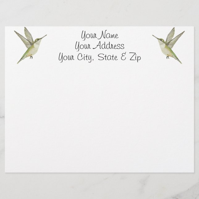 Hummingbird (Front)