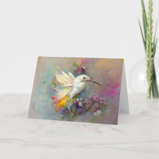 Hummingbird 2 Folded Card