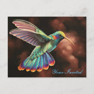 Hummingbird 2 Invitation