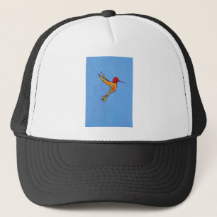Hummingbird 3 trucker hat