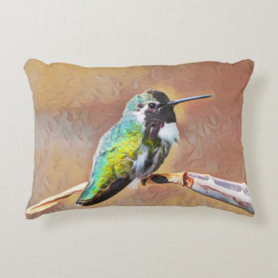 Hummingbird Accent Pillow