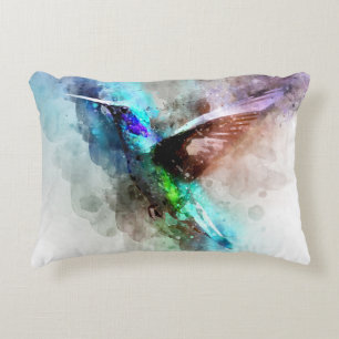 Hummingbird Accent Pillow