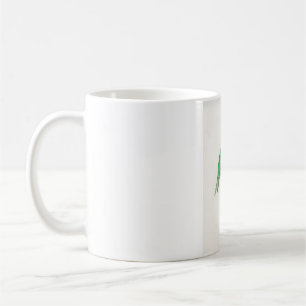 Hummingbird and Coffee cute bird painting watercol Mug