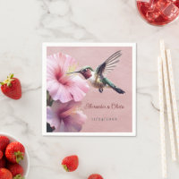 Hummingbird and Hibiscus Wedding | Pink