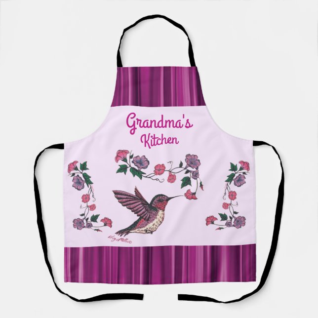 Hummingbird Apron (Front)