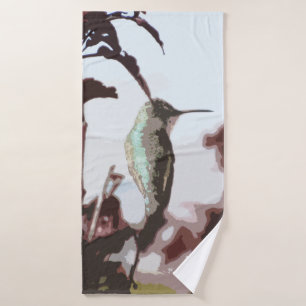 Hummingbird Bath Towel