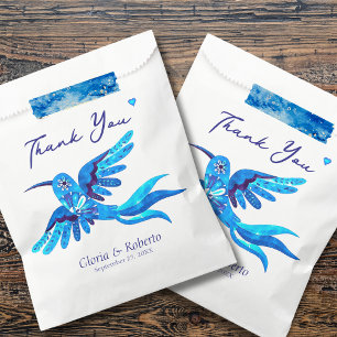 Hummingbird Boho Mexicaine Mariage Favor Sacs