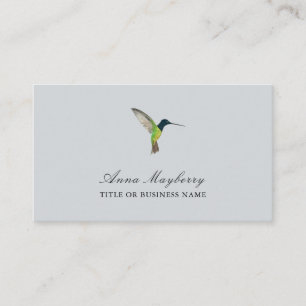Hummingbird Business Card
