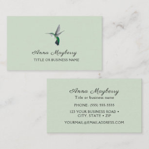 Hummingbird Business Card