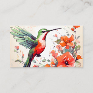 Hummingbird business card