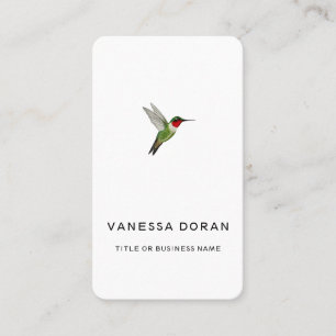 Hummingbird Business Card