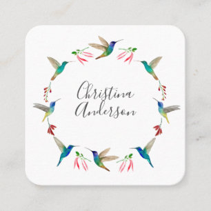 Hummingbird Business Card