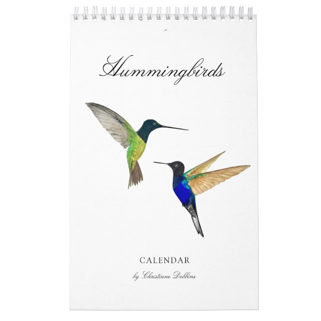 Hummingbird Calendar (Cover)