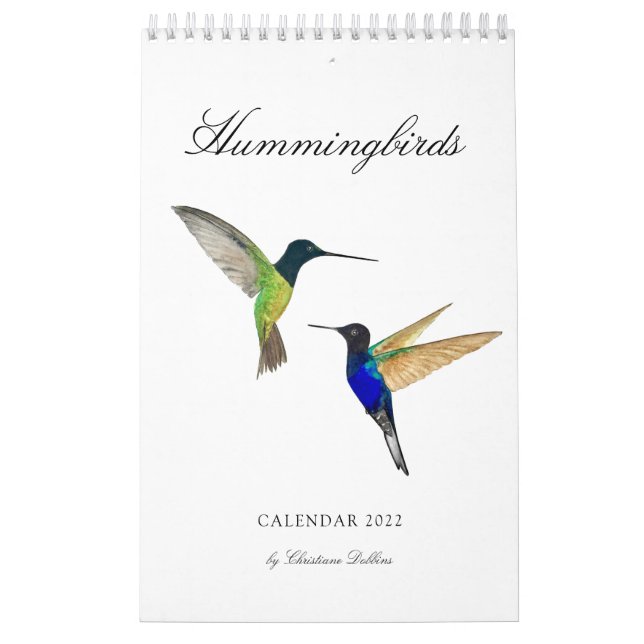 Hummingbird Calendar (Cover)