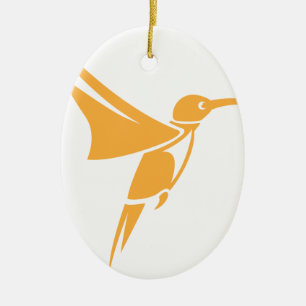 Hummingbird Ceramic Ornament