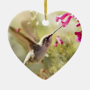 Hummingbird Ceramic Ornament