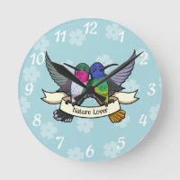Hummingbird Character Nature Lover Custom Text Art