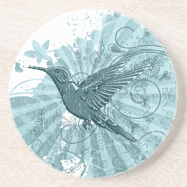 Hummingbird Coaster (Front)