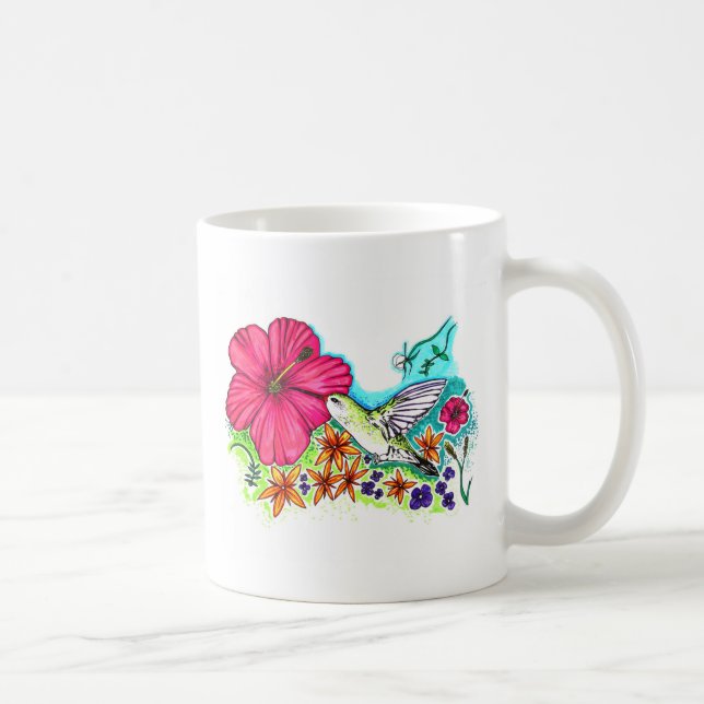 Hummingbird Coffee Mug (Right)