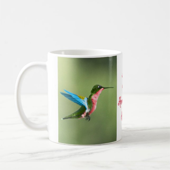 Hummingbird Coffee Mug  (Left)
