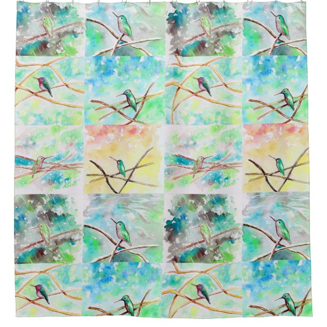 Hummingbird Collection Watercolors (Front)
