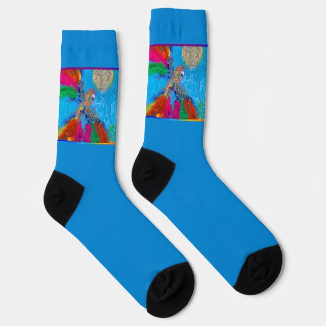 Hummingbird Crew Socks (Right)