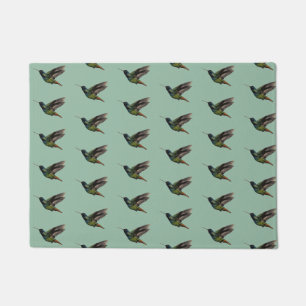 Hummingbird Door Mat