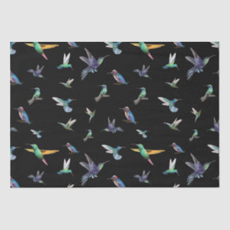 Hummingbird Eisvogel Life Watercolor Tissue Paper