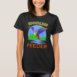 Hummingbird Feeder Retro Classic Love Garden Birds T-Shirt