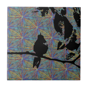 Hummingbird Fireworks Tile