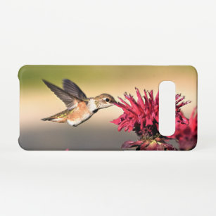 Hummingbird Flower Feeding Samsung Galaxy Case