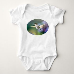 Hummingbird Flying Baby Bodysuit