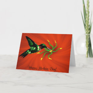 Hummingbird from Heaven Mothers Days Card