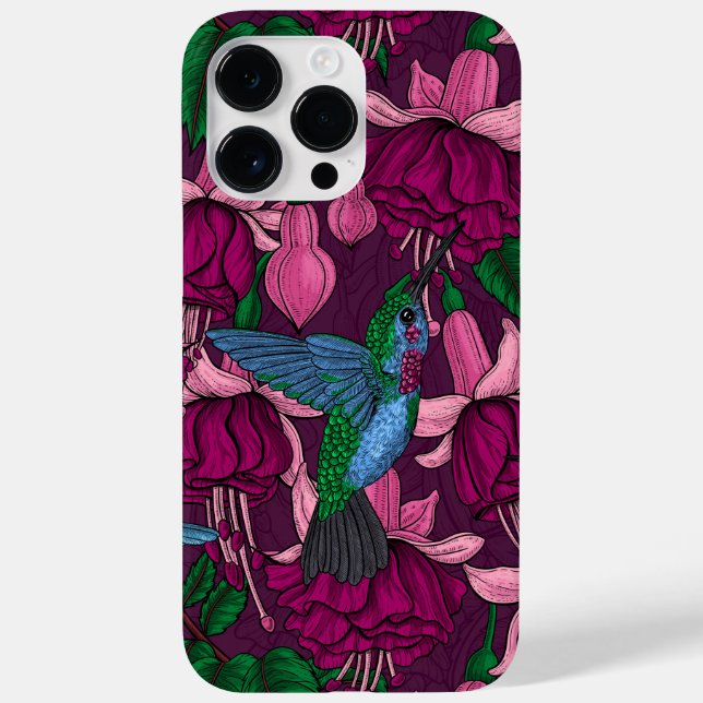 Hummingbird garden Case-Mate iPhone case (Back)