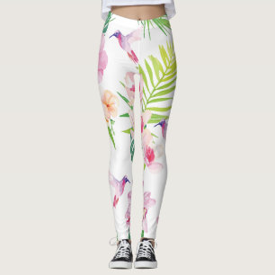 Hummingbird Garden Leggings