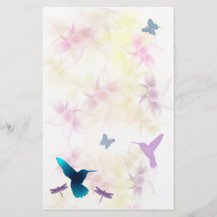 Hummingbird Garden Stationery