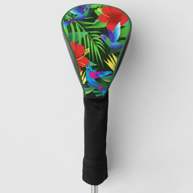hummingbird golf head cover (Front)