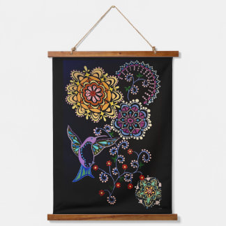 Hummingbird Hanging Tapestry