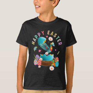 Hummingbird Happy Easter Egg Hunting Easter Day Hu T-Shirt