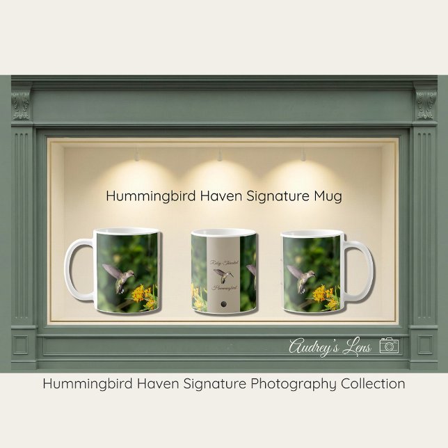 Hummingbird Haven Nature Mug Gift (Creator Uploaded)