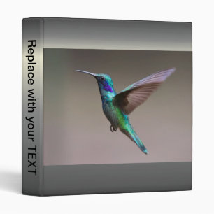 Hummingbird in Flight Binder