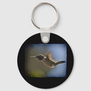 Hummingbird in Flight Keychain