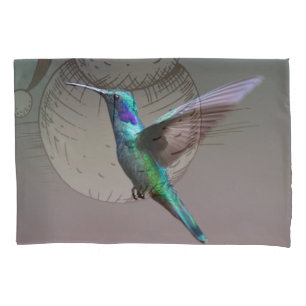 Hummingbird in Flight Pillowcase