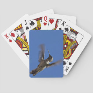 Hummingbird in Flight Playing Cards