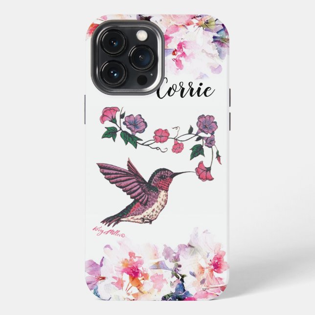 Hummingbird iPhone Case (Back)