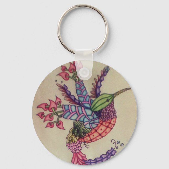 Hummingbird Keychain (Front)