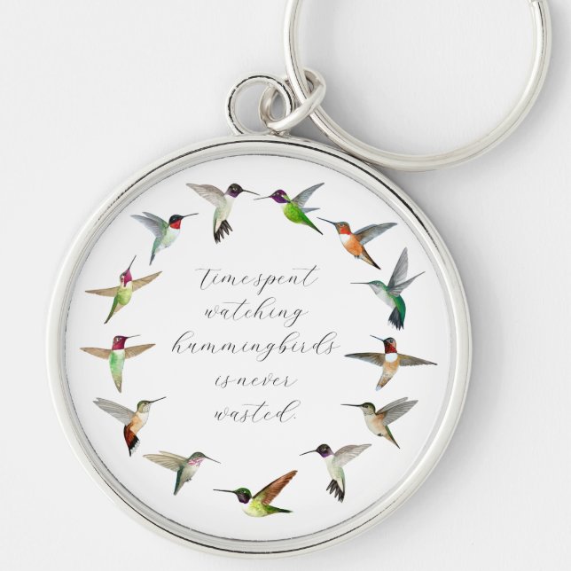 Hummingbird  keychain (Front)
